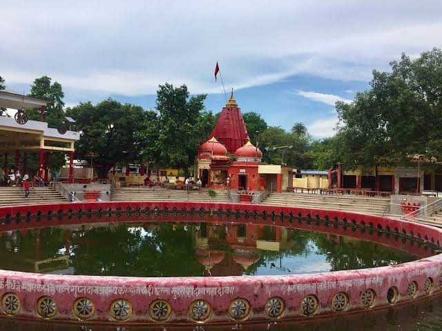Sacred forest path in Naimisharanya